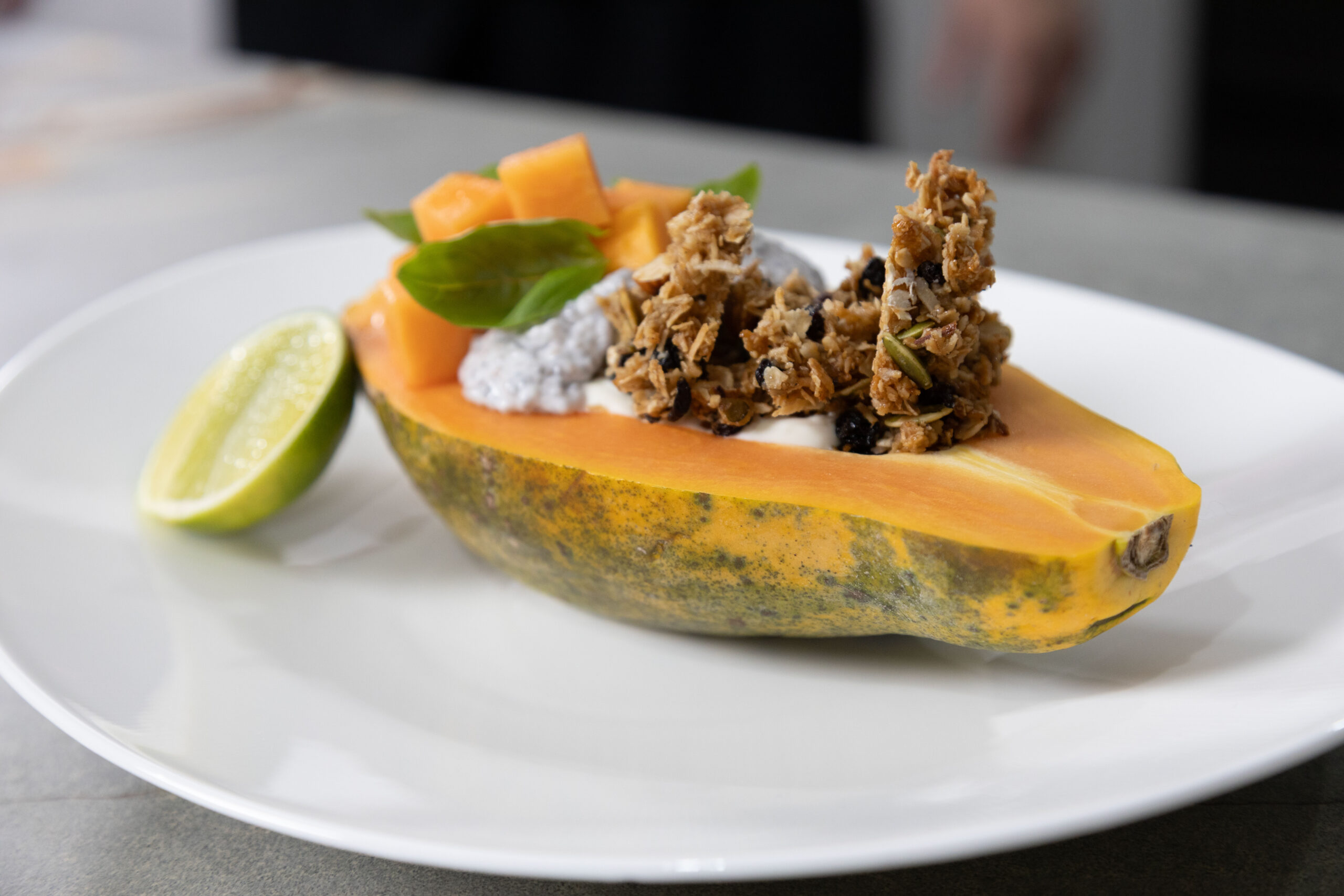Papaya Yoghurt Bowl 2